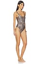 view 2 of 3 MAILLOT DE BAIN 1 PIÈCE WAIST FRAMER in Lucky Leopard001