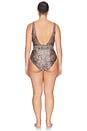 view 6 of 6 Waist Framer One Piece in Lucky Leopard001