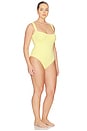 view 4 of 6 Compression Sweetheart One Piece in Lemon Light