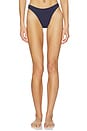 view 1 of 4 BAS DE MAILLOT DE BAIN TAILLE HAUTE MATTE GOOD WAIST CHEEKY in Horizon Ink