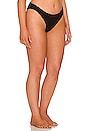 view 4 of 9 Jacquard Better Bikini Bottom in Black
