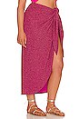 view 4 of 10 Glitter Tie Sarong in Hawaiian Pink