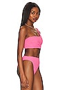 view 3 of 8 Always Fits Hot Shoulder Top in Bright Pink001