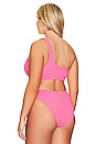 view 6 of 8 Always Fits Hot Shoulder Top in Bright Pink001