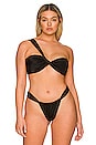 view 2 of 8 Bali Bikini Top in Black