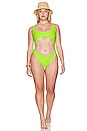 view 2 of 6 Monokini in Electric Lime002