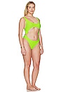 view 4 of 6 Monokini in Electric Lime002