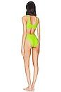 view 5 of 6 Monokini in Electric Lime002