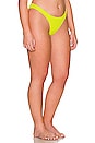 view 4 of 8 Always Fits Better Cheeky Bikini Bottom in Electric Yellow