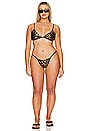 view 8 of 8 Perfect Fit Bikini Bottom in Gold Leopard001
