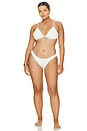 view 8 of 8 Perfect Fit Bikini Top in Cloud White001