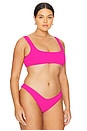view 4 of 9 Always Fits Khloe Bikini Top in Pink Glow002