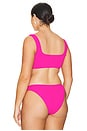 view 6 of 9 Always Fits Khloe Bikini Top in Pink Glow002