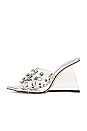 view 5 of 5 Jeweled Wedge Heel in Glass002