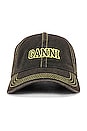 view 2 of 3 Cap Hat in Black