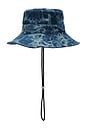 view 4 of 4 Fisherman Bucket Hat in Bleached Denim