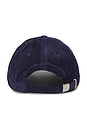 view 3 of 3 Corduroy Cap Hat in Dark Navy