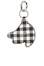view 2 of 4 Banana Velvet Keyring in Black