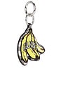 view 3 of 4 Banana Velvet Keyring in Black