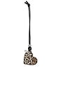 view 1 of 4 Bou Print Heart Mirror in Leopard