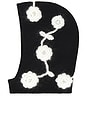 view 5 of 5 Crochet Flowers Bonnet in Black