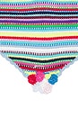 view 3 of 3 Triangular Scarf in Multicolor