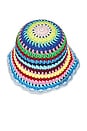view 6 of 5 SOMBRERO PESCA CROCHET in Multicolour