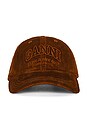 view 1 of 2 Corduroy Cap in Tortoise Shell