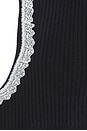 view 5 of 4 Compact Wool Balaclava Lace in Sky Captain