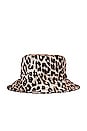 view 4 of 4 Bucket Hat in Leopard