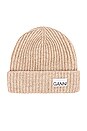 view 3 of 3 Knit Beanie in Brazilian Sand