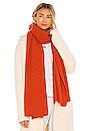 view 1 of 2 ÉCHARPE EN LAINE in Flame