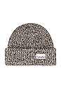 view 3 of 3 Rib Knit Beanie in Egret