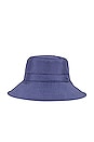 view 3 of 3 Ripstop Bucket Hat in Gray Blue