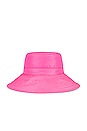 view 3 of 3 Recycled Tech Bucket Hat in Sugar Plum