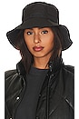 view 1 of 4 Recycled Tech Bucket Hat in Black