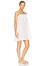 view 2 of 3 Broderie Anglaise Strap Dress in Bright White