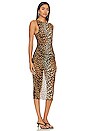 view 2 of 3 Cover Up Dress in Leopard