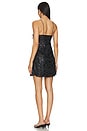 view 3 of 4 Sequin Lace Mini Dress in Black