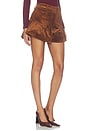 view 2 of 6 Corduroy Flounce Short in Tortoise Shell