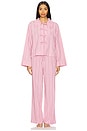 view 5 of 6 Stripe Cotton Pyjamas Pants in Lilac Sachet