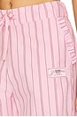 view 6 of 6 Stripe Cotton Pyjamas Pants in Lilac Sachet