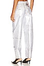 view 3 of 5 Foil Stary Wide Leg in Bright White