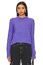 view 1 of 5 O-Neck Sweater in Simply Purple