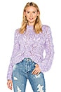 view 1 of 4 The Julliard Mohair Sweater in Pastel Lilac