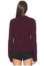 view 3 of 5 Core Future Wool Mix Cardigan in Burgundy