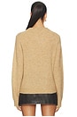 view 3 of 4 Brushed Alpaca Sweater in Camel