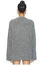 view 4 of 4 Mushroom Teddy Brushed Alpaca Sweater in Paloma