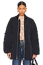 view 1 of 6 Oversized Bomber Jacket in Sky Captain