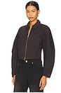 view 3 of 6 Heavy Terry Jersey Bomber in Phantom
